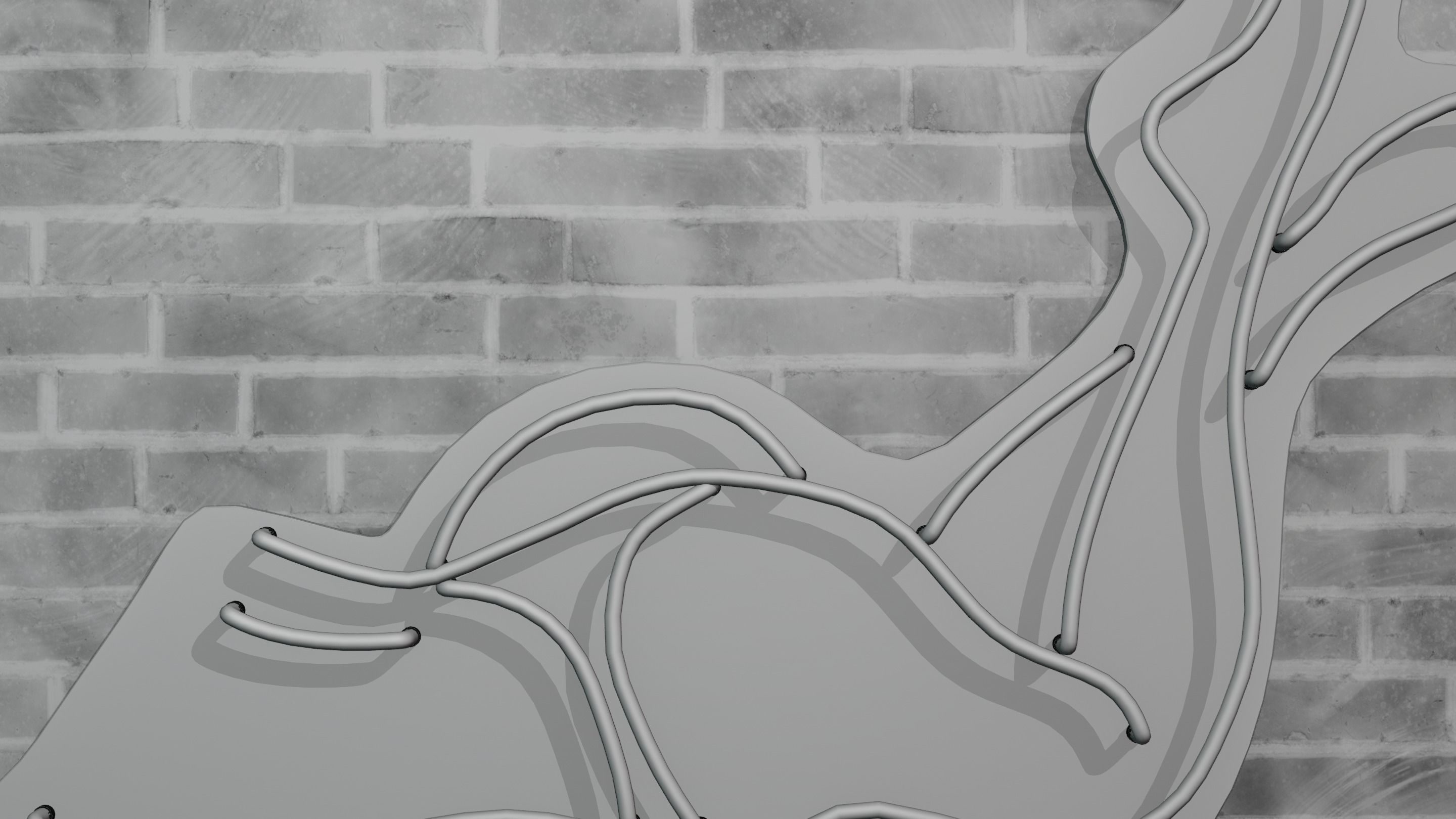 Neon 3D Model 12 - Body Shape 2 3D model_13