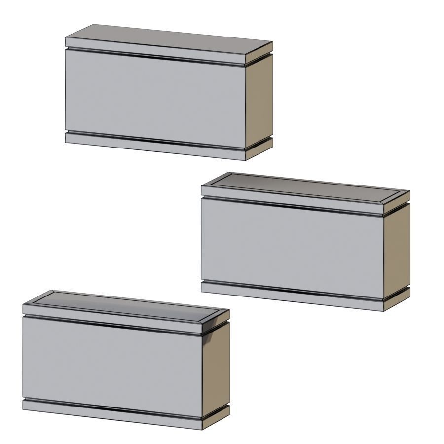 Rubix Indoor Outdoor Wall Sconce by WAC Lighting 3D model_3