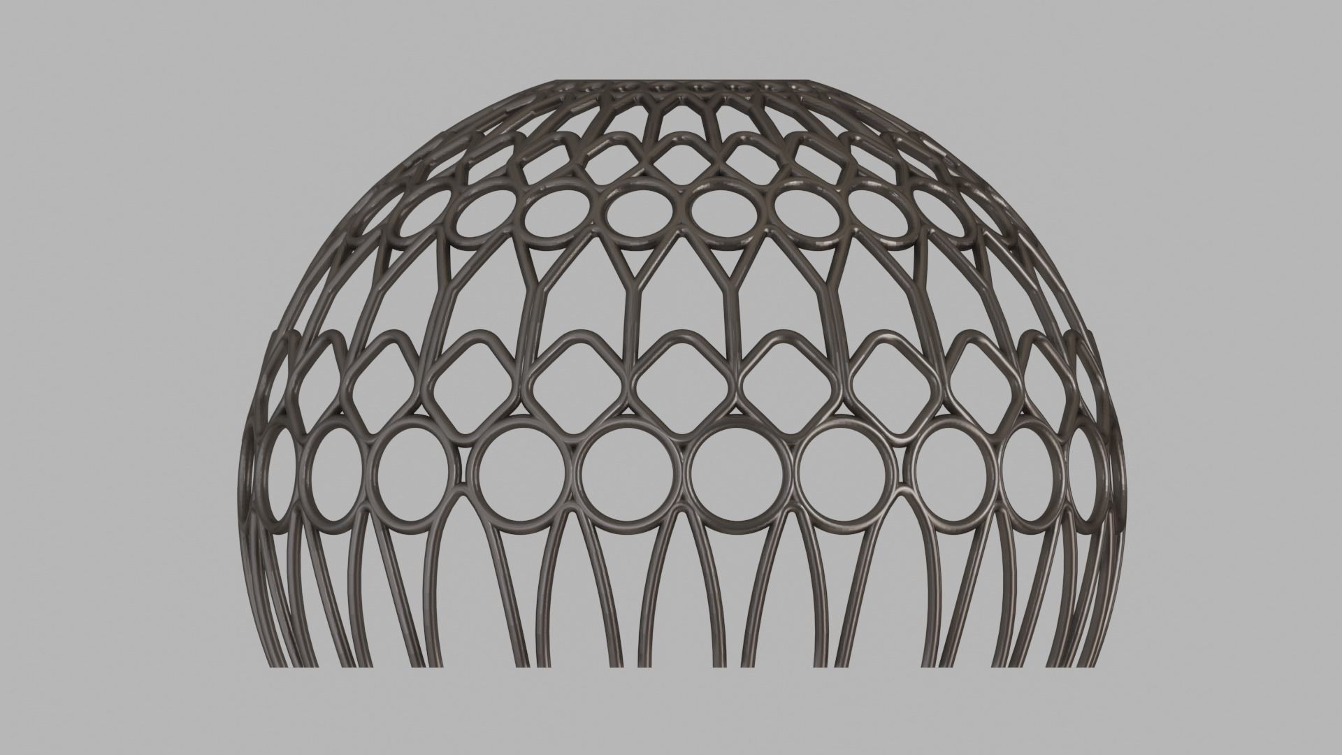 Simplified Al Wasl Dome  Free 3D print model_3