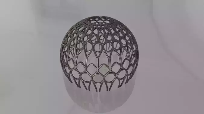 Simplified Al Wasl Dome  Free 3D print model Simplified Al Wasl Dome  Free 3D print model