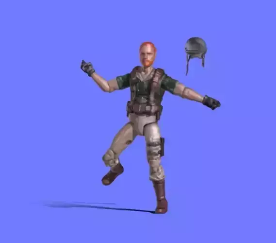 NEW GI-JOE - CRANKCASE - 3D SCAN