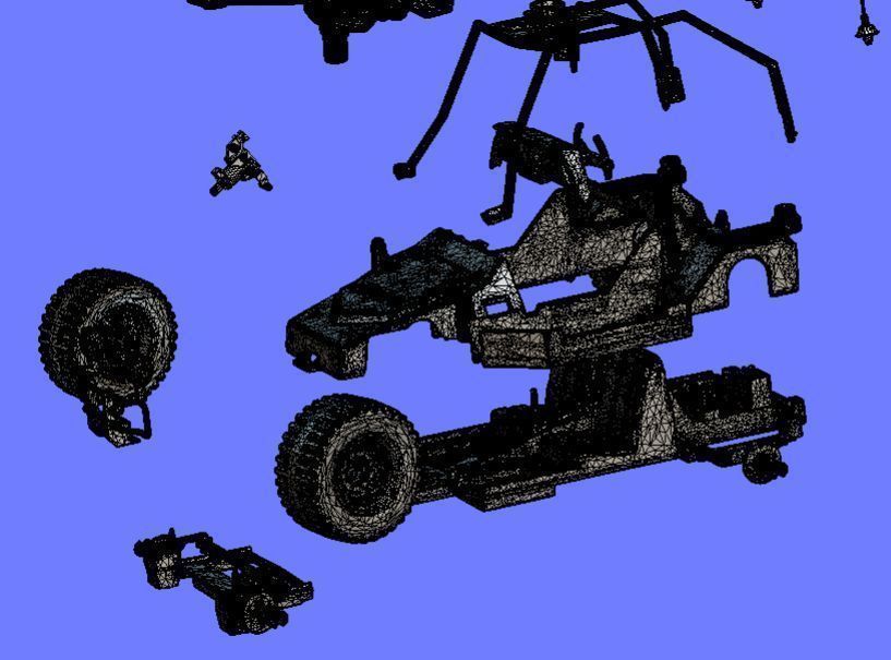 80s GI-JOE STRIKER VEHICLE - 3D SCAN 3D print model_12