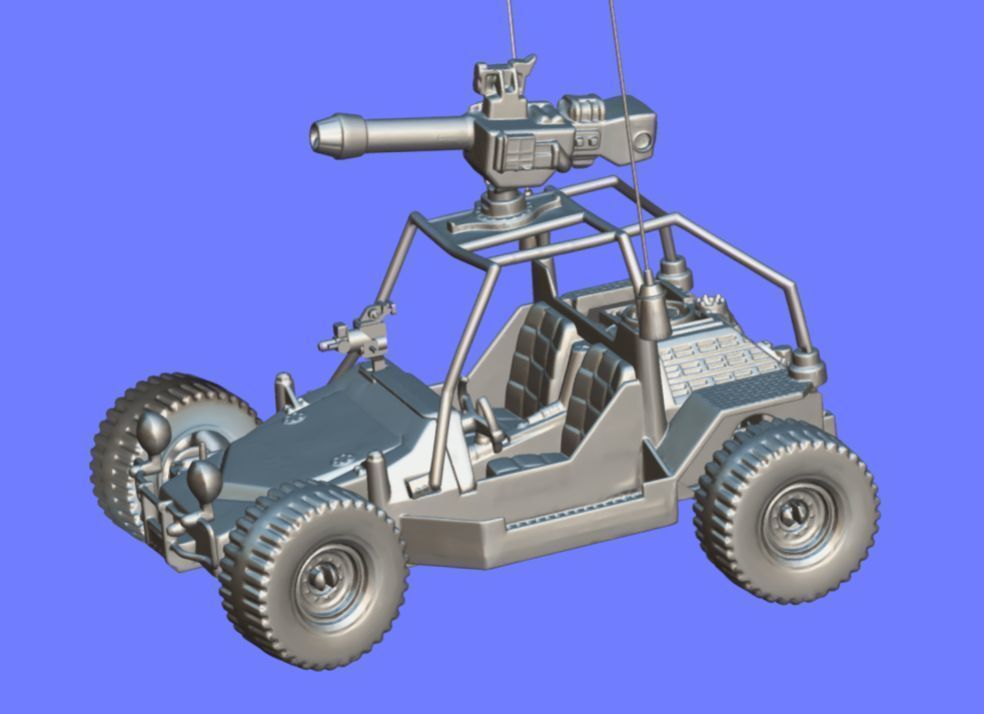 80s GI-JOE STRIKER VEHICLE - 3D SCAN 3D print model_16