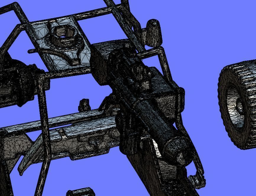 80s GI-JOE STRIKER VEHICLE - 3D SCAN 3D print model_15