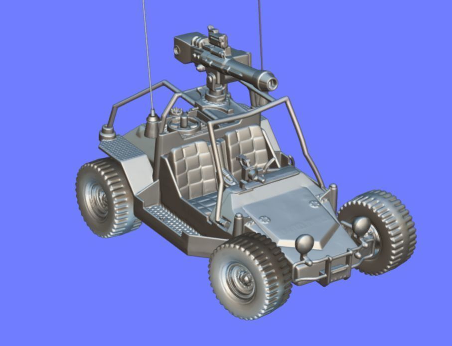 80s GI-JOE STRIKER VEHICLE - 3D SCAN 3D print model_18