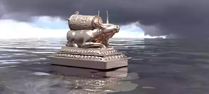 Fantasy Bull design 3D model