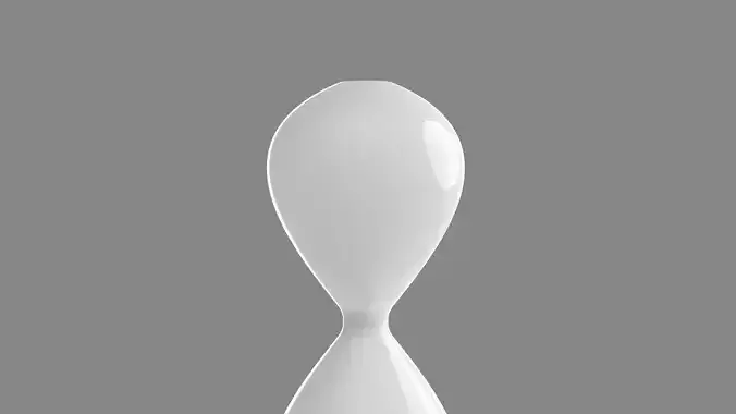 3D ceramic vase for interior