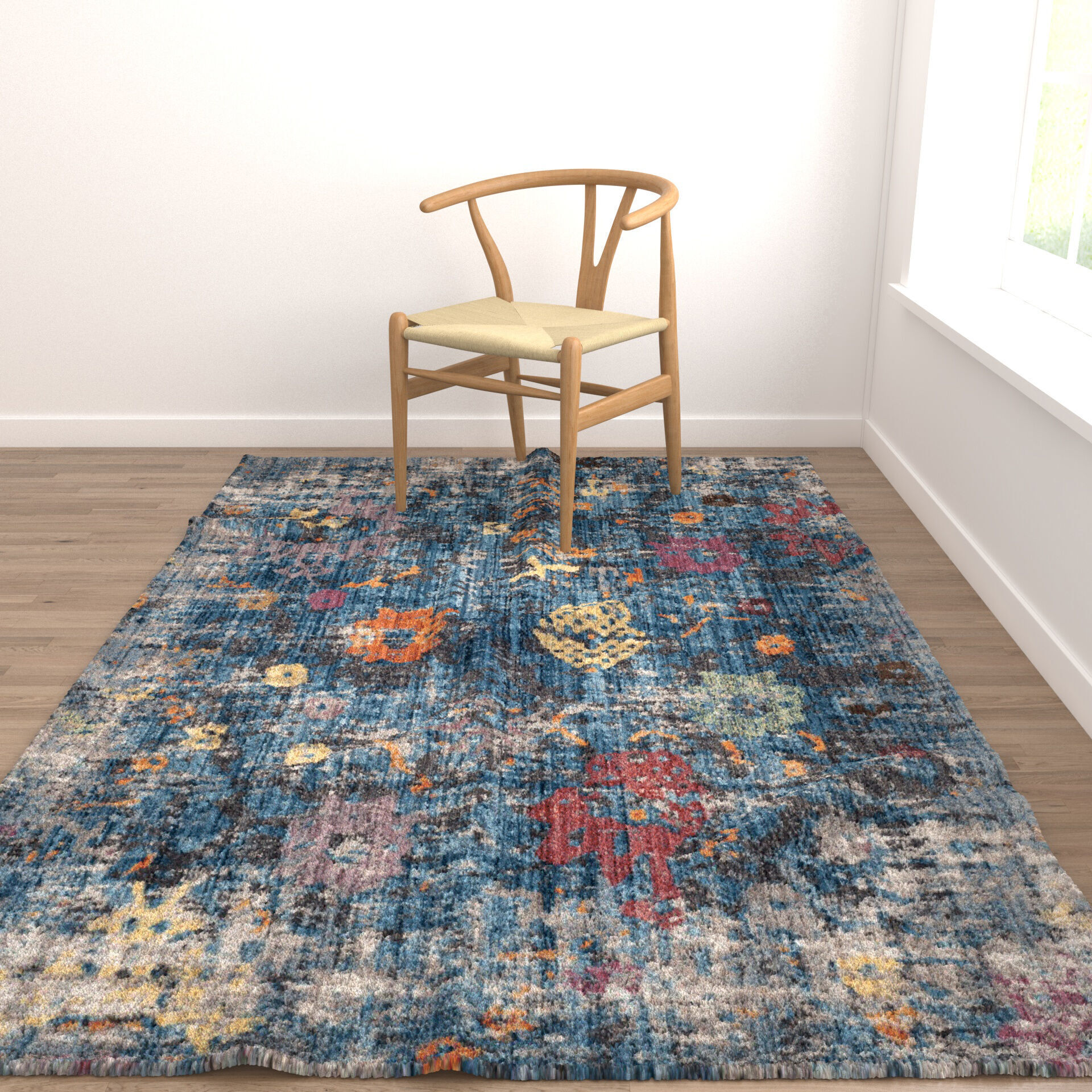 Rugs No 468 Low-poly 3D model_3