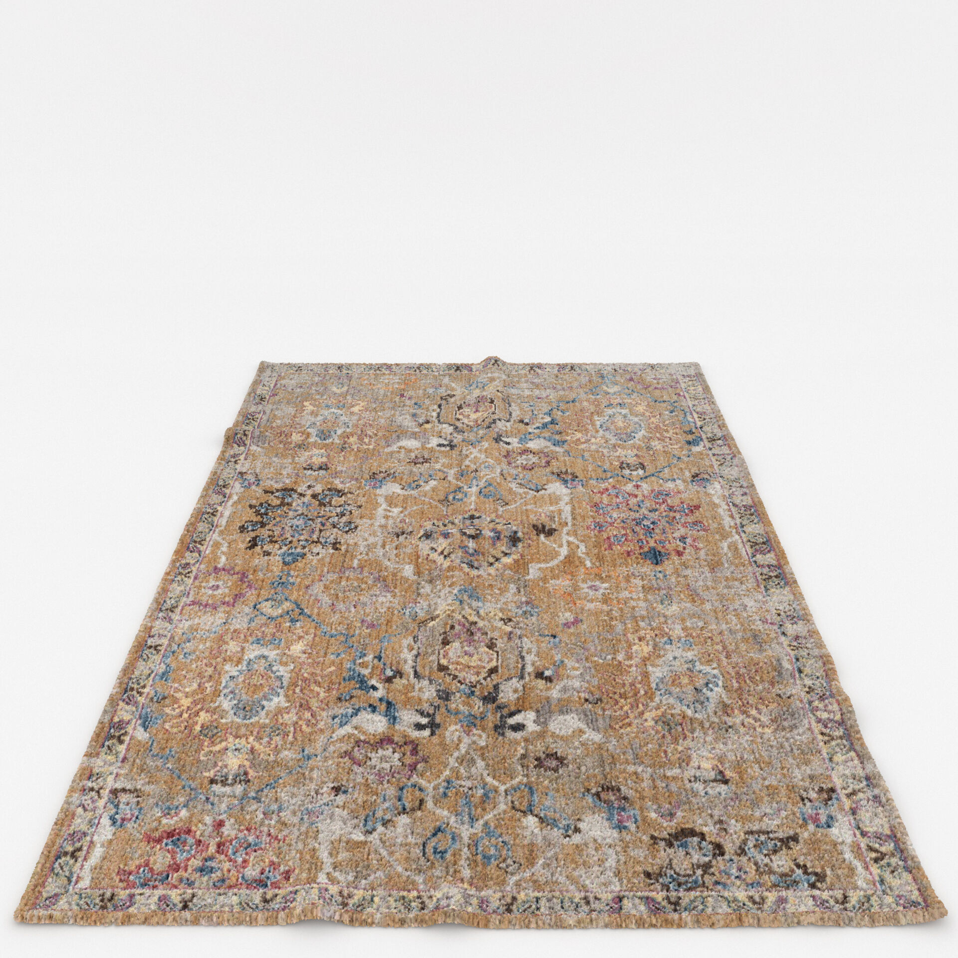 Rugs No 468 Low-poly 3D model_4