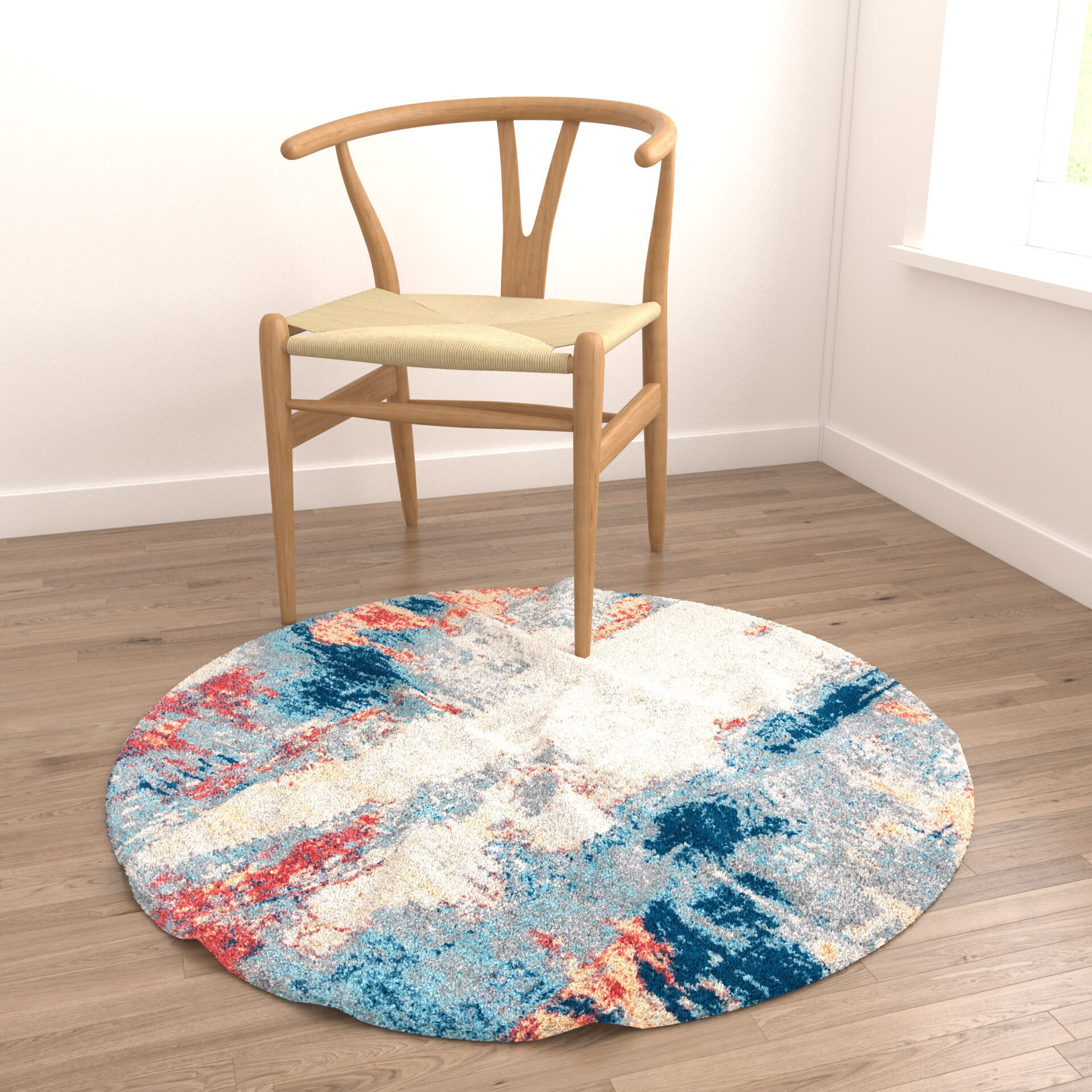 Rugs No 470 Low-poly 3D model_3