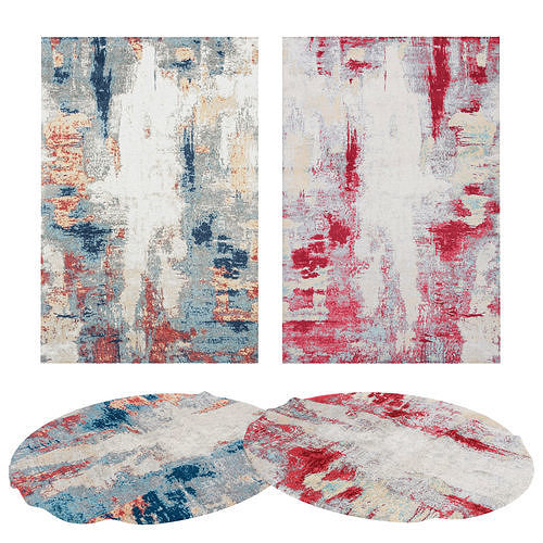 Rugs No 470 Low-poly 3D model