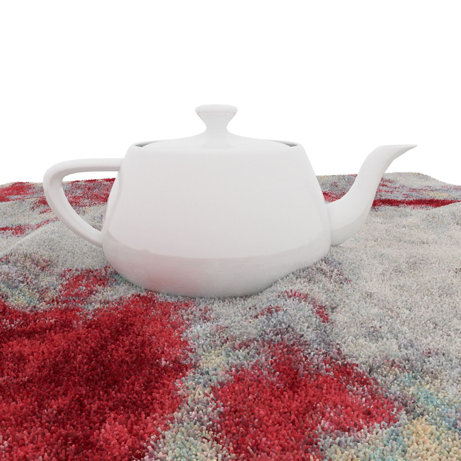 Rugs No 470 Low-poly 3D model_8