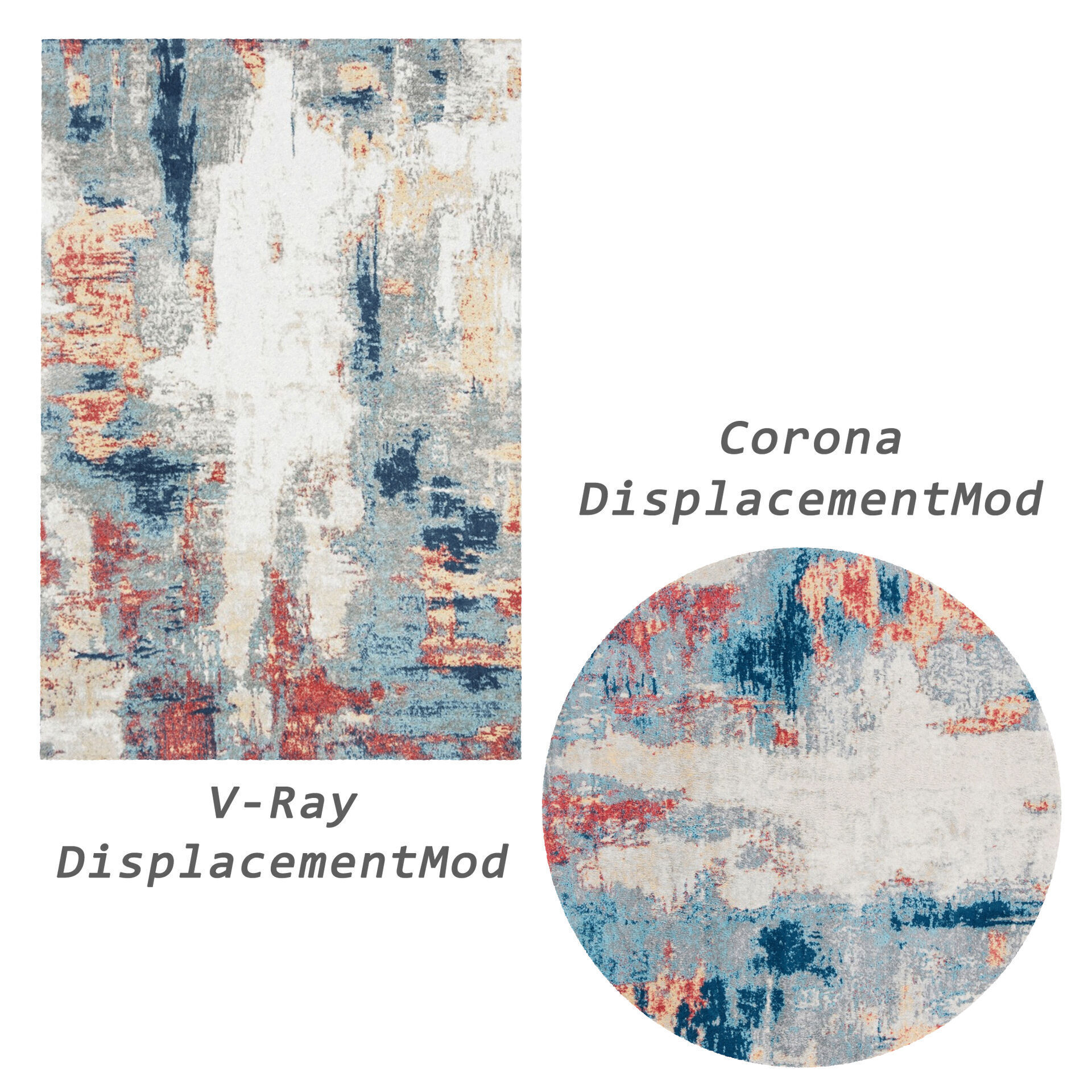 Rugs No 470 Low-poly 3D model_2