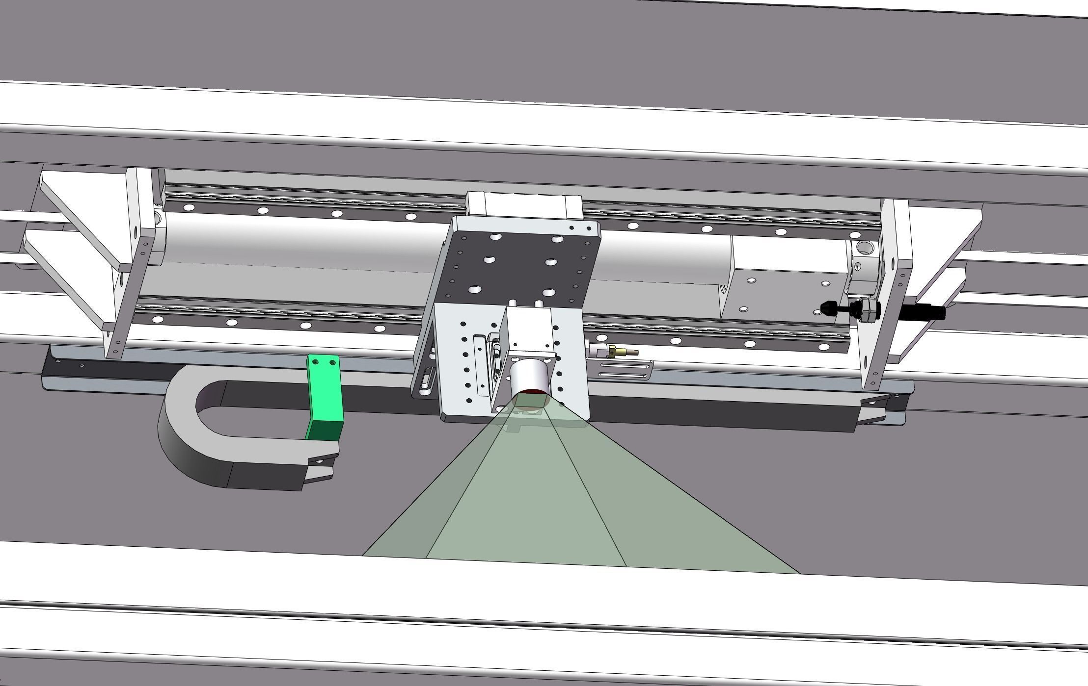 Battery laser welding machine production line   3D model_22