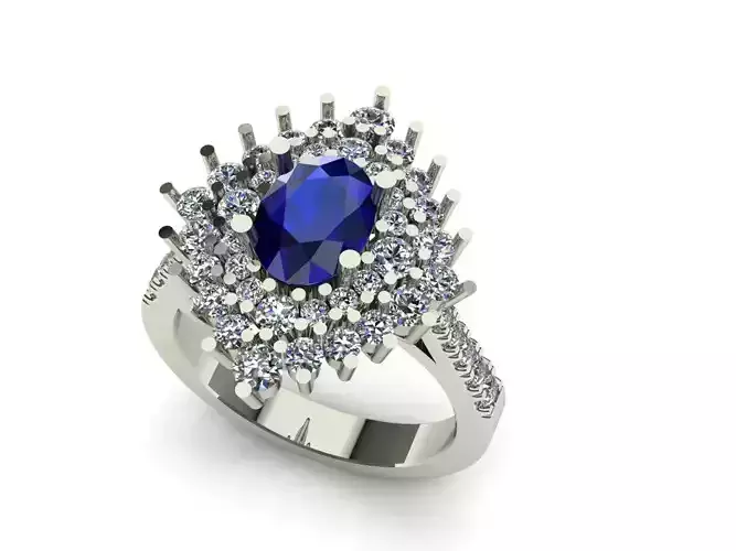 Oval anturaj ring
