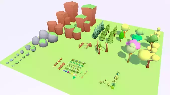 Low Poly Nature Free