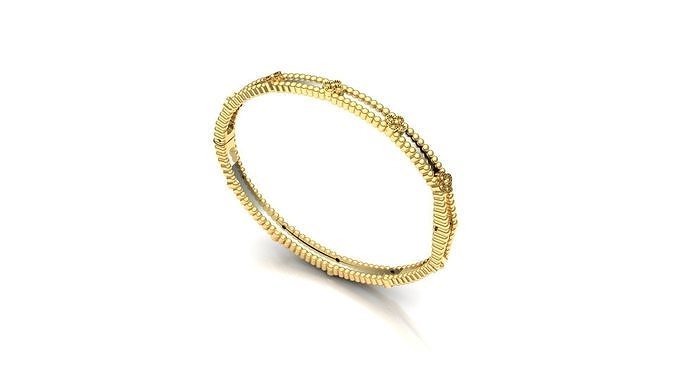 Van clif bracelet 3D print model