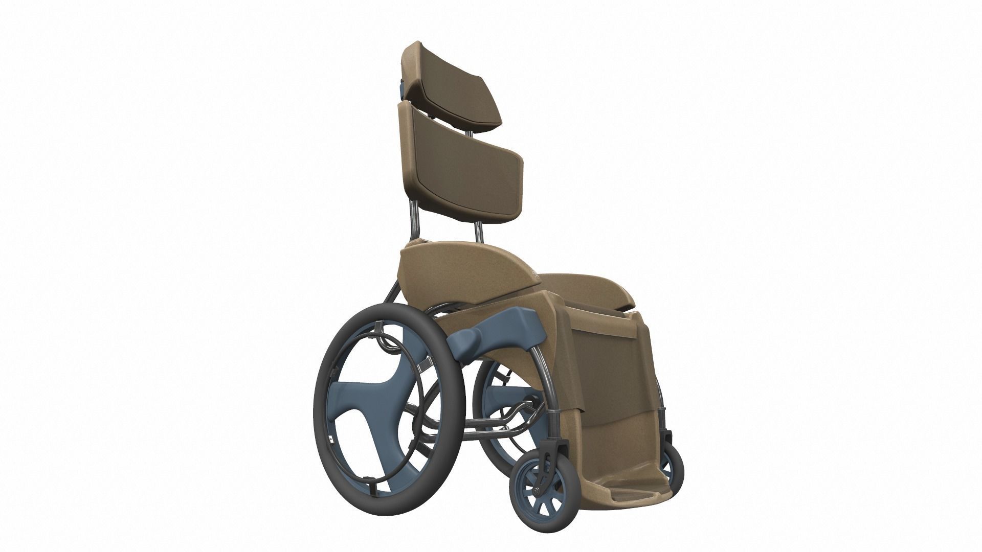 Wheelchairs wheelchair with seat 3D Model Collection_5