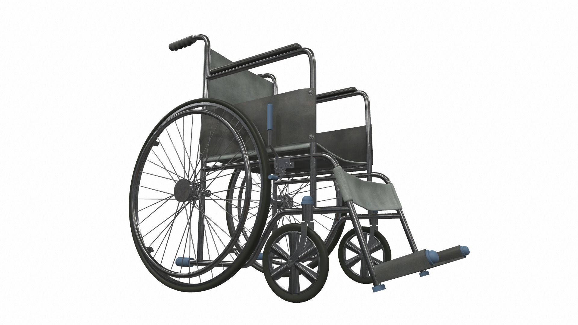 Wheelchairs wheelchair with seat 3D Model Collection_7