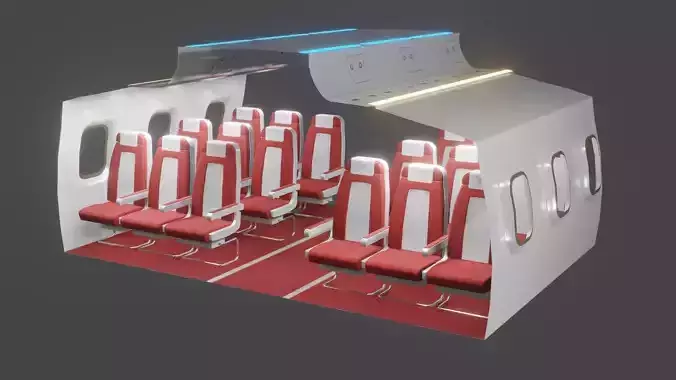Airplane Interior 
