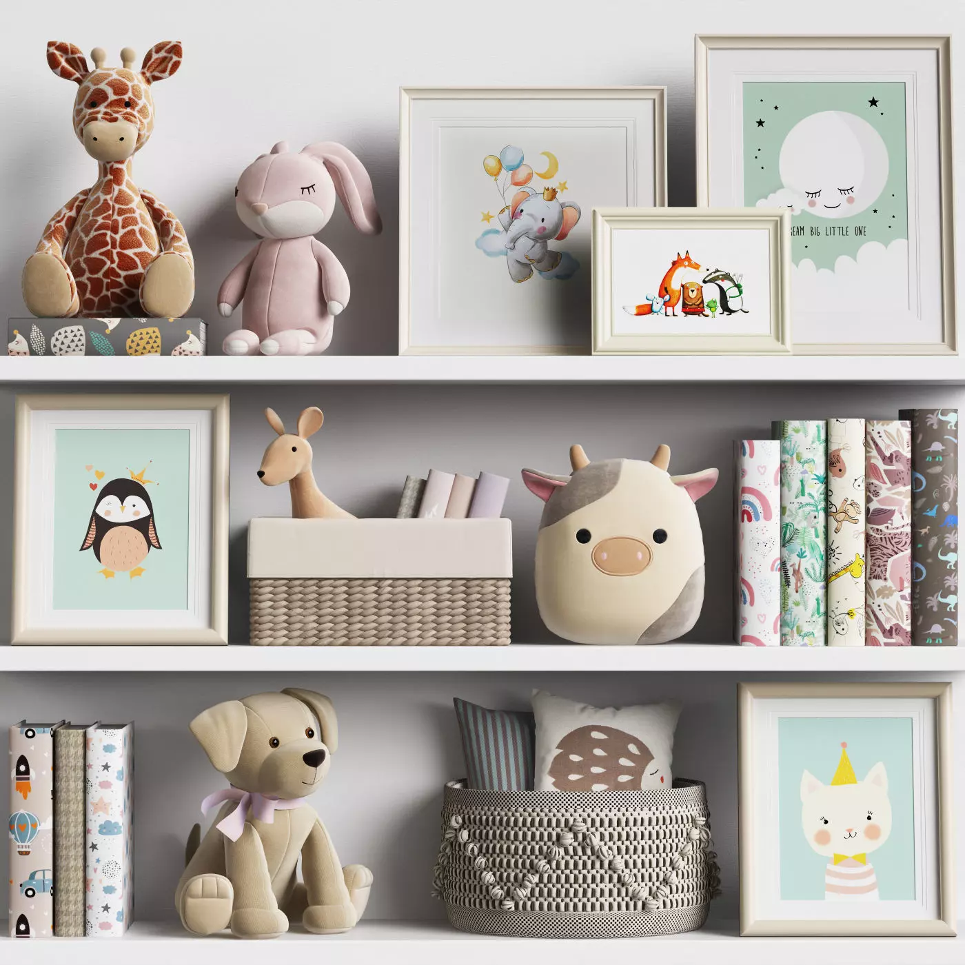 Kids Room Decor 30 3D model