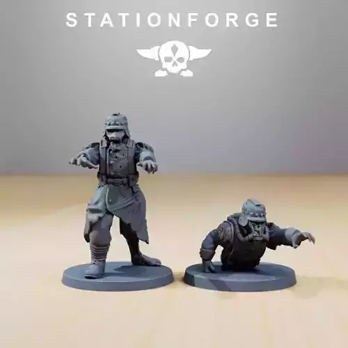 GrimGuard - Zombiefied Free 3D print model