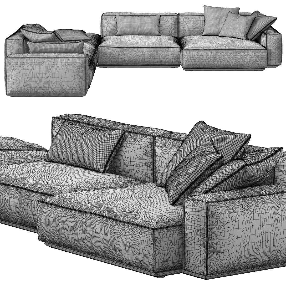 Arflex Marechiaro XIII Composition MH6 3D model_4