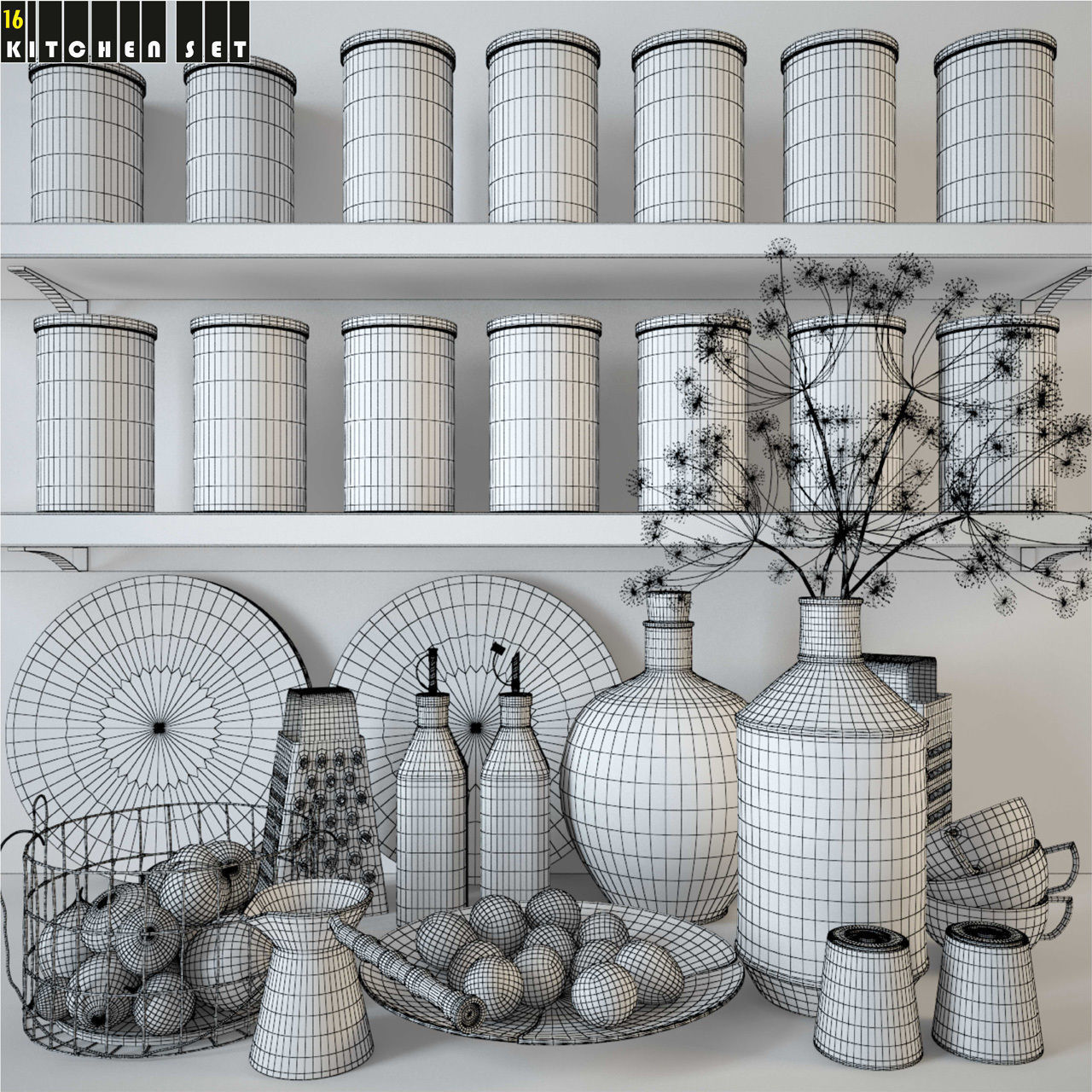 Family One-Floor House Visualization in 3Dmax by Nazar Decor 3D model_10