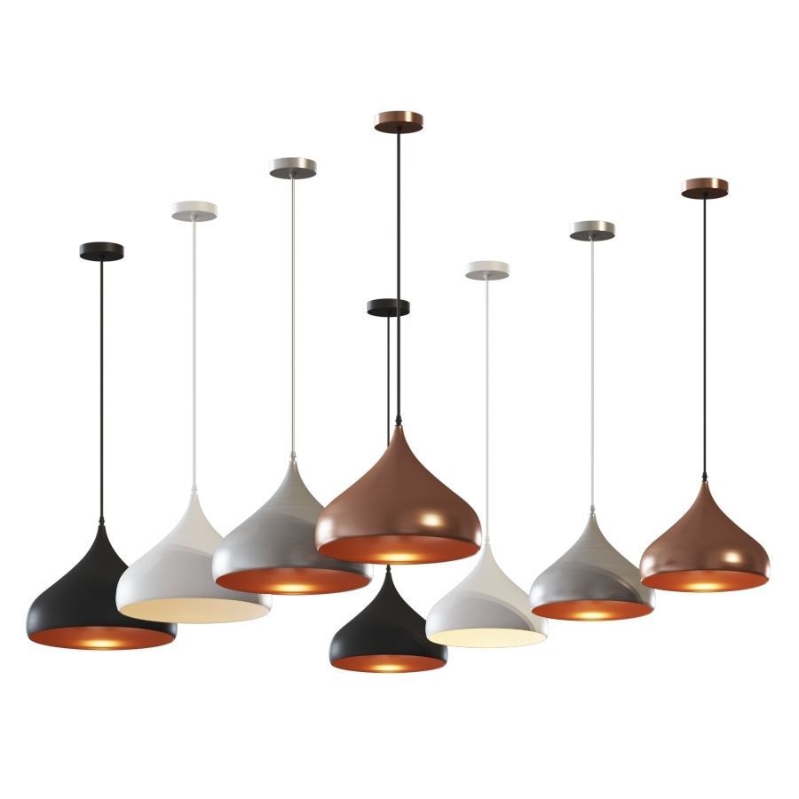 Bartonville Teardrop Pendant by Orren Ellis 3D model_2