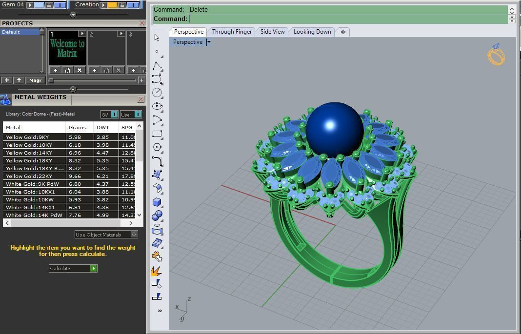 Ring R 11 3D print model_4