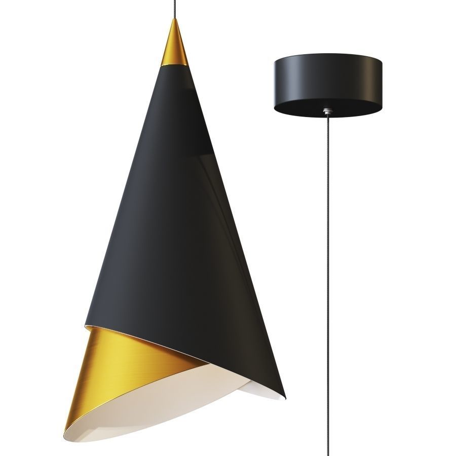 Battista LED Pendant Light by Huxe 3D model_2