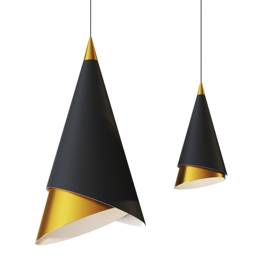 Battista LED Pendant Light by Huxe 3D model_1