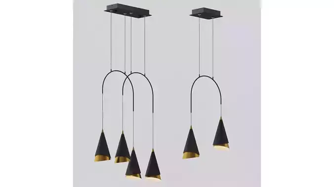 Mermaid LED Pendant by ET2 Lighting