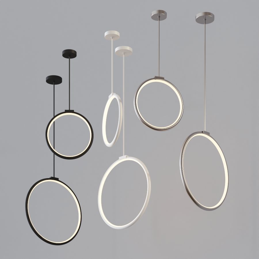 Cirque Pendant by Kuzco Lighting 3D model_1