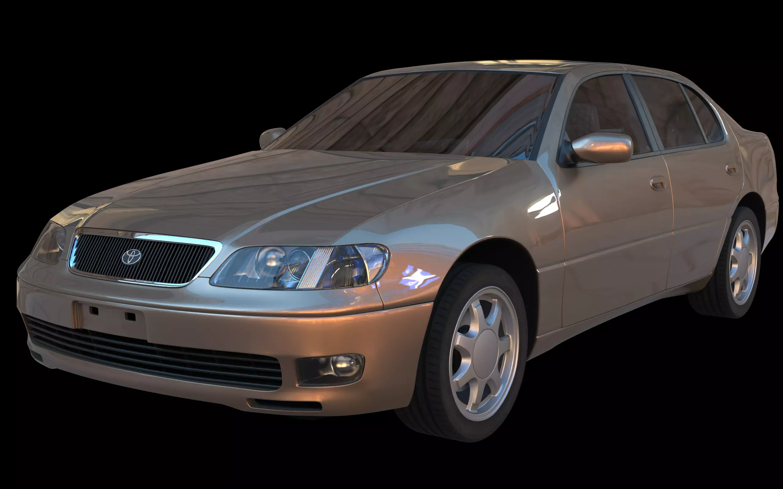 Toyota Aristo JZS147 3D model | CGTrader