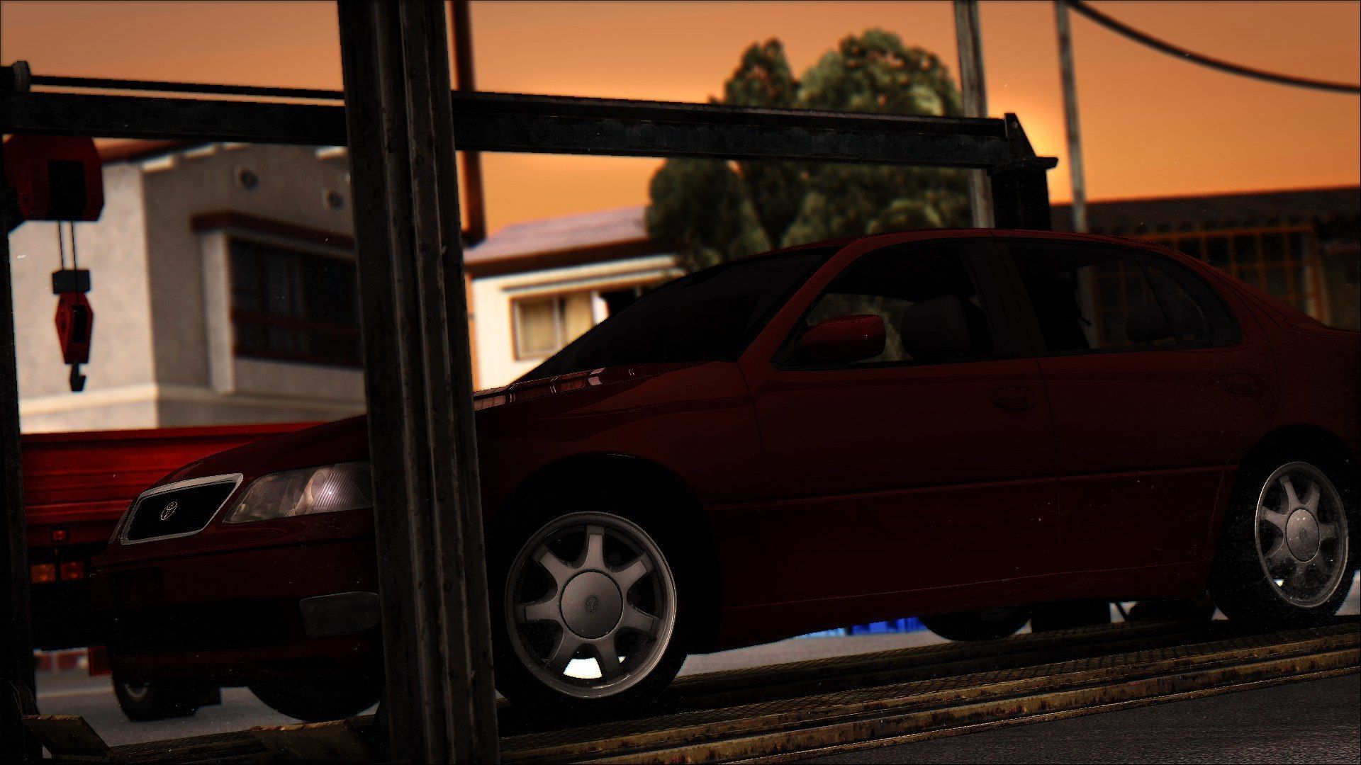 Toyota Aristo JZS147 3D model_4