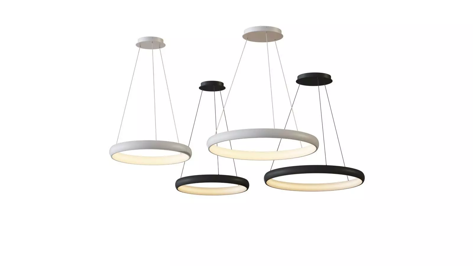 Cortana Pendant by Kuzco Lighting 3D model_0