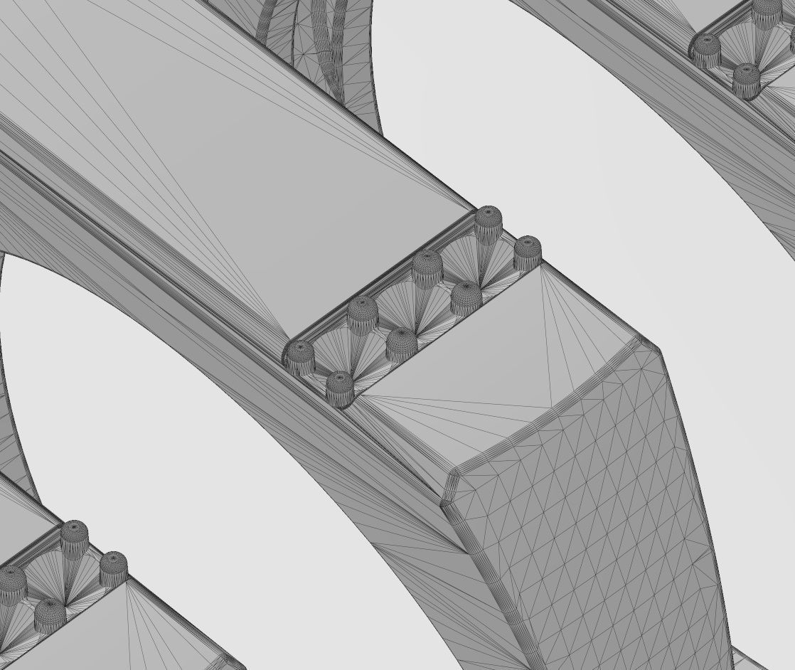 Diamond line rectangular signet ring US sizes 6to9 3D print model_14