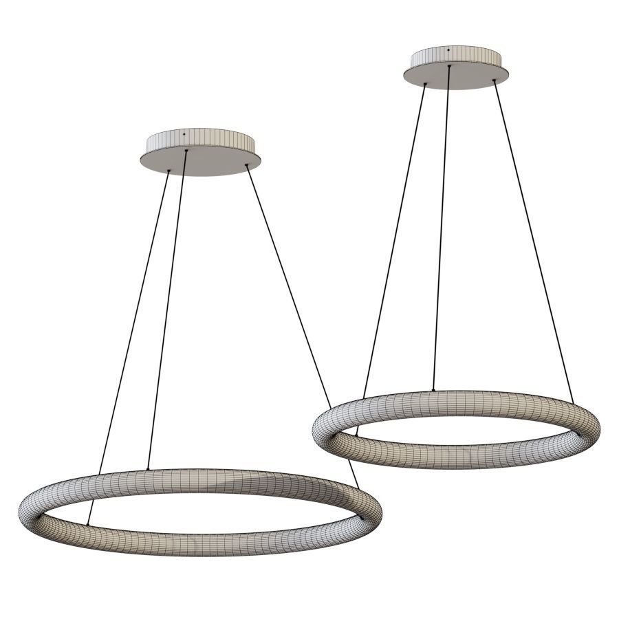 Cumulus Pendant Light by Kuzco Lighting 3D model_2