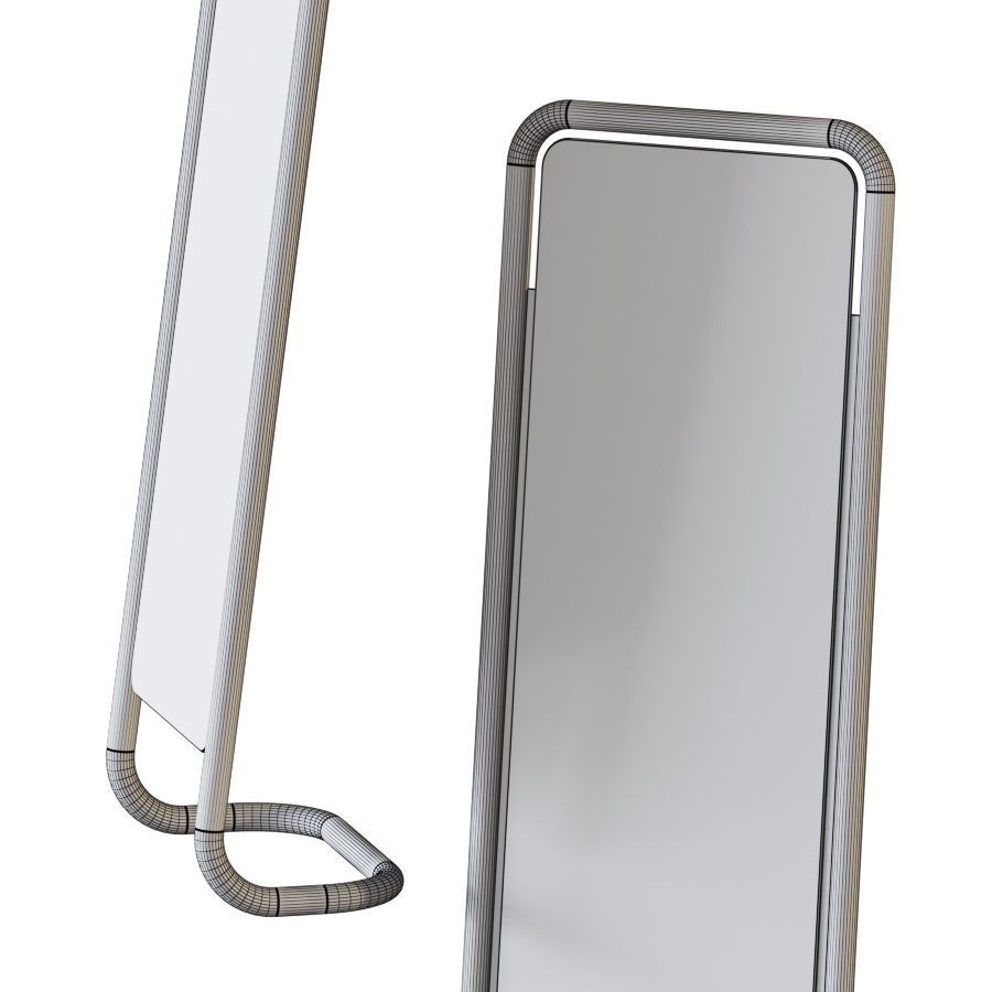 Malin mirror by woak 3D model_2