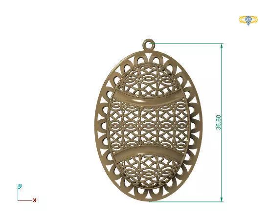 Large Pendants 3DM File 8 3D print model_0