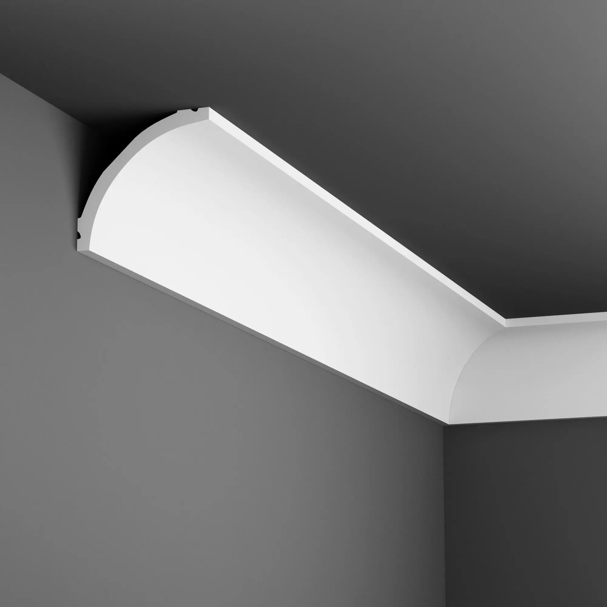 Cornice Moulding Low-poly 3D model_0