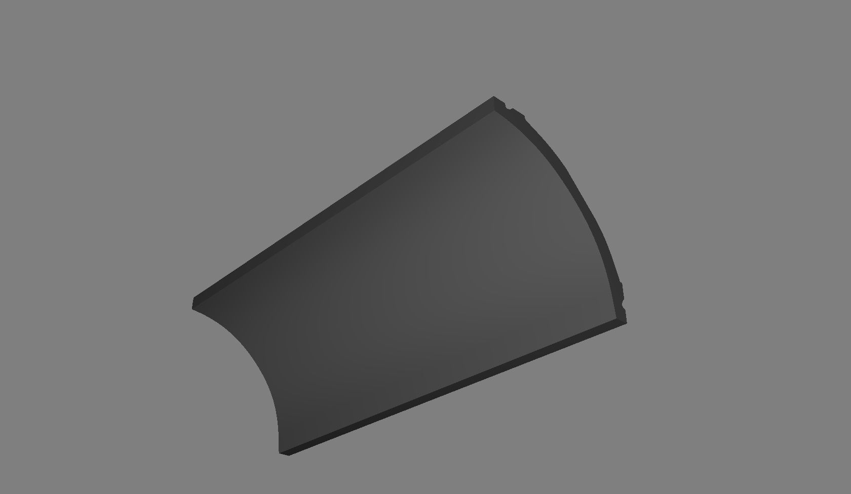 Cornice Moulding Low-poly 3D model_4