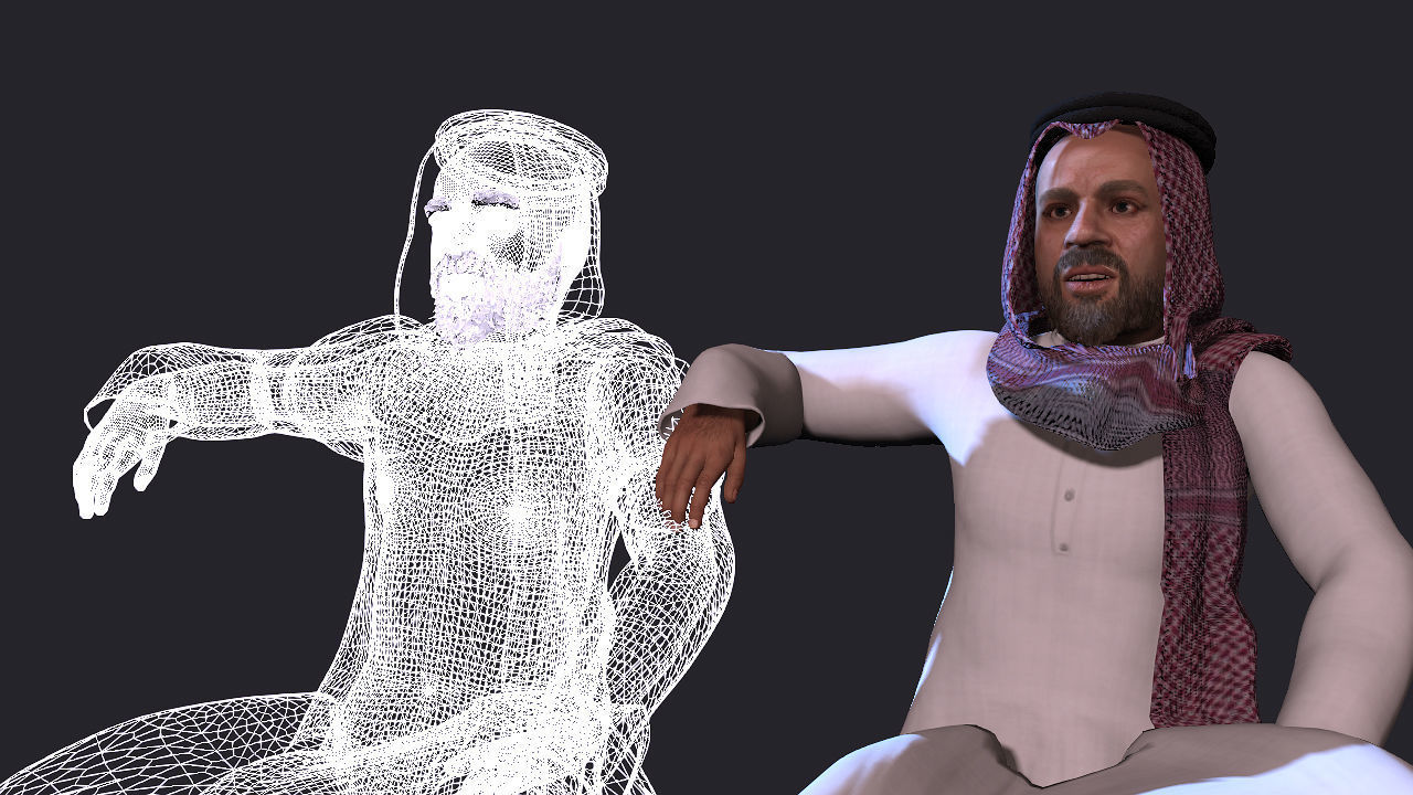 High quality character full Rigged and Animated  3D model_7