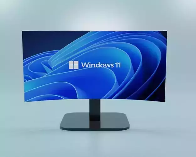 High Quality realistic monitor