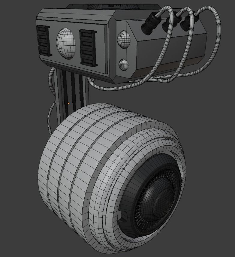 Robot BB-009 Free 3D model_5