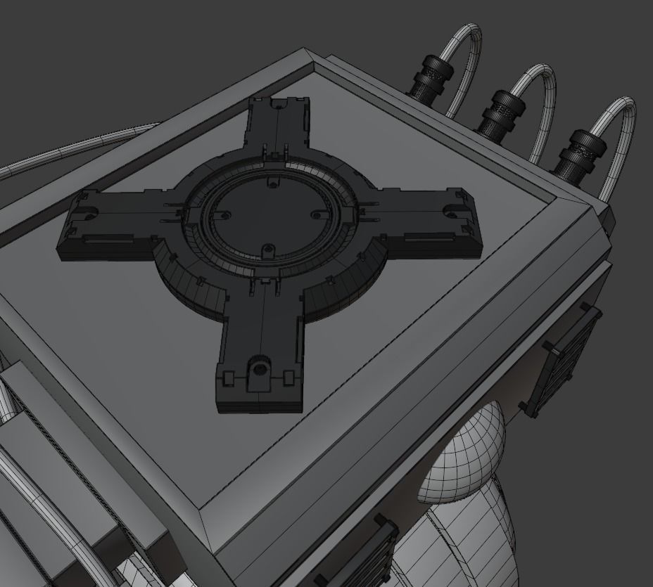 Robot BB-009 Free 3D model_4