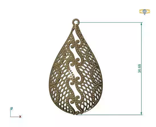 Large Pendants 3DM File 5