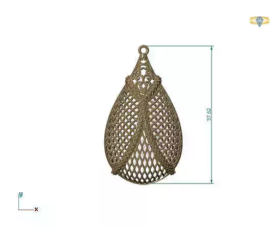 Large Pendants 3DM File 4