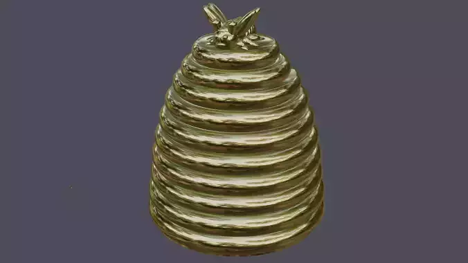 mini hive box 3D print model